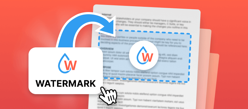Add Watermark to PDF Online